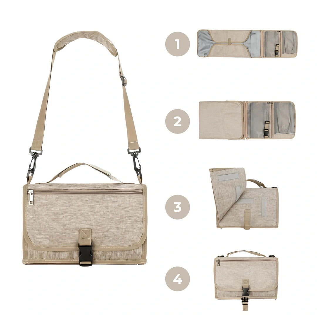 TidyChange - The 3-in-1 changing clutch
