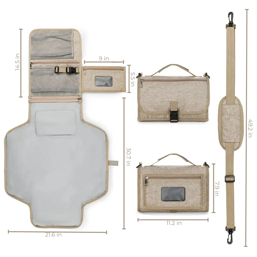 TidyChange - The 3-in-1 changing clutch