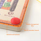 Close-up of MagneticMaths maze board showing durable wooden construction, reinforced buttons and clear protective film – built for safe and lasting play.
